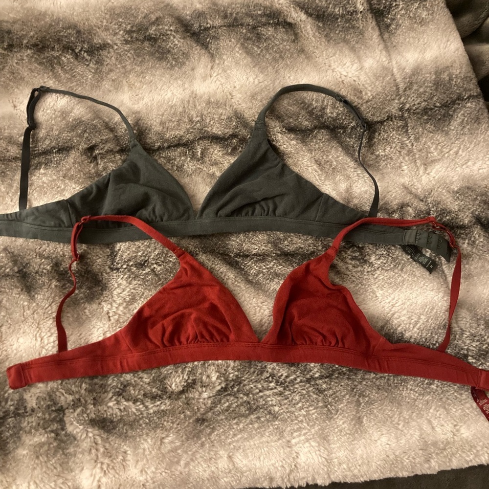 SKIMS cotton bralettes